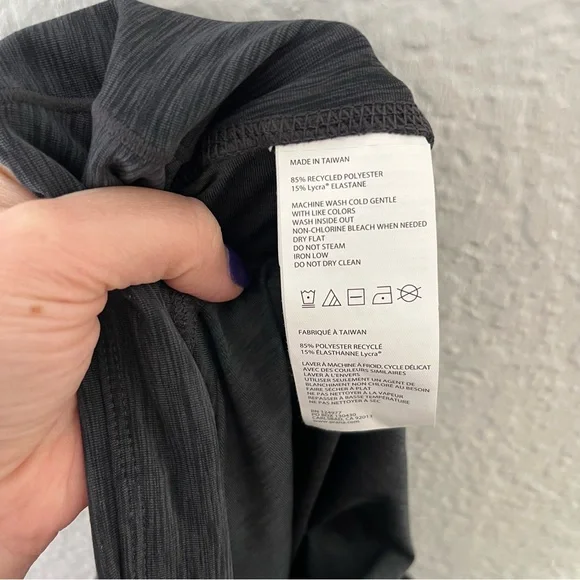 Prana Kimble Capri Charcoal Gray Size Large - Picture 11 of 12